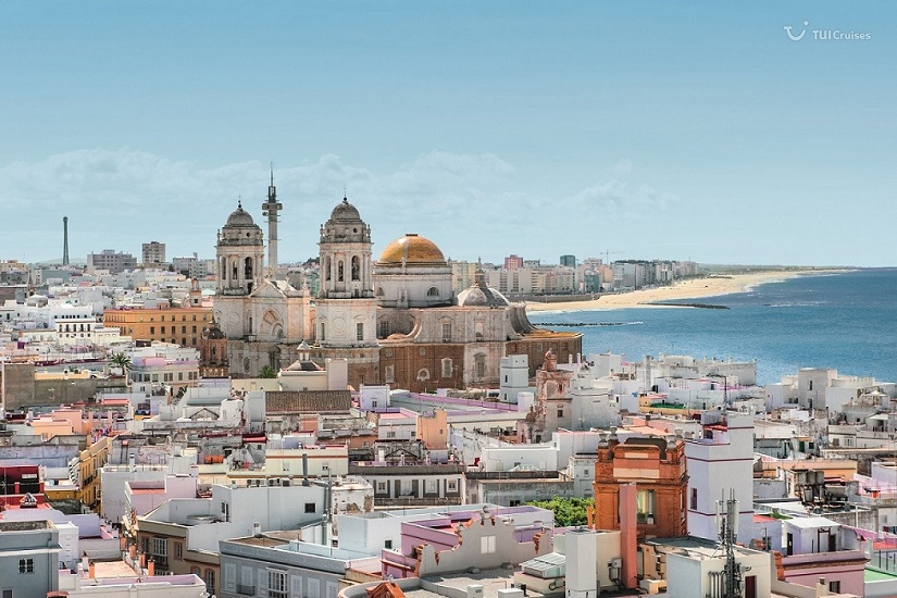 Mein Schiff Reiseziel: Die Stadt Cádiz in Spanien