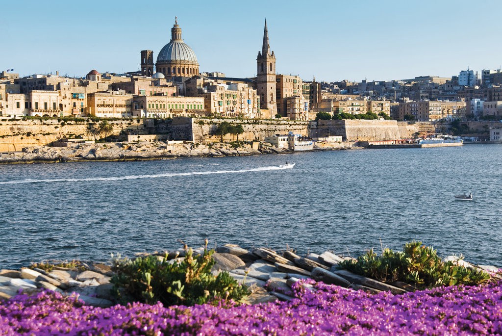 Mein Schiff Hafen: Karmeliterkirche in Valletta auf Malta