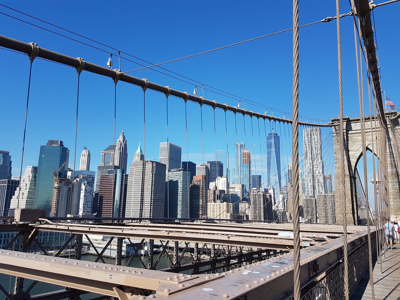 Ein Muss in New York: Der Spaziergang über die Brooklyn Bridge