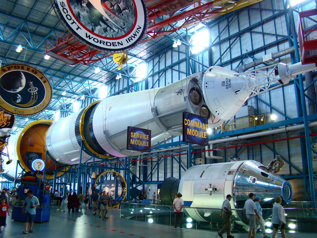 Mein Schiff Sehenswürdigkeit: Die Saturn V im Kennedy Space Center