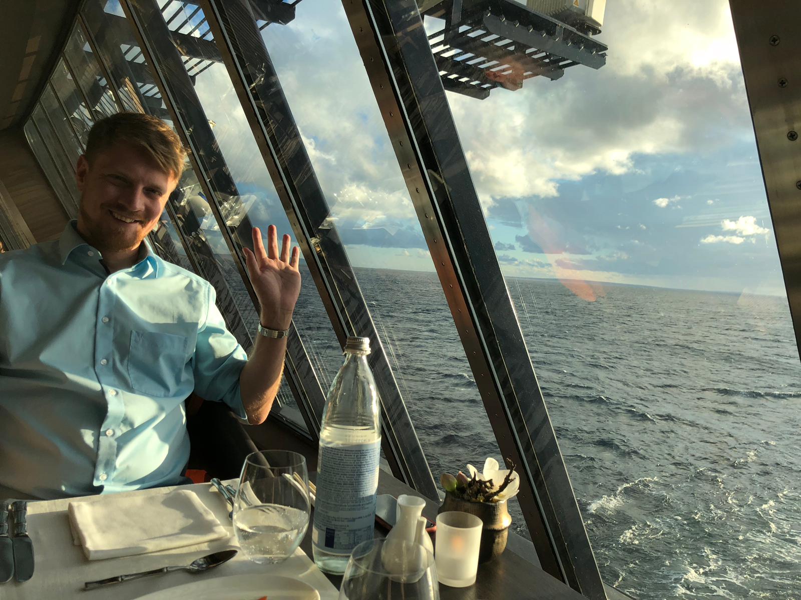 Das Essen an Bord der Mein Schiff 5 von TUI Cruises begeistert Gats Marco aus München