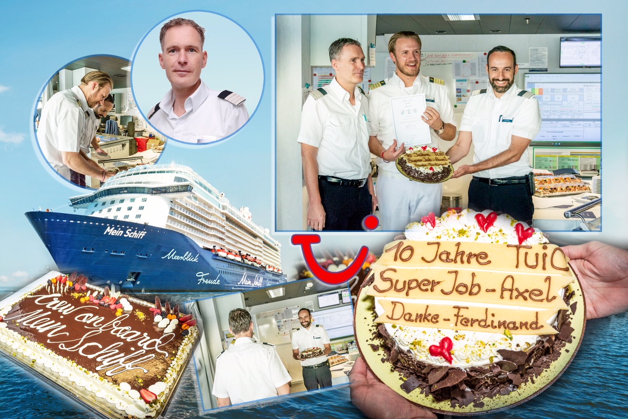 Mein Schiff General Manager Axel Sorger ist seit 10 Jahren Teil der TUI Cruises Familie